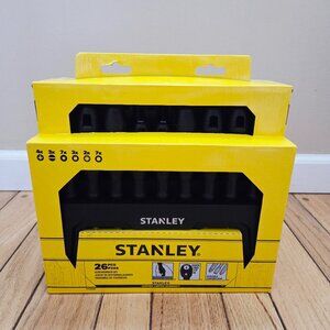 NEW Stanley Screwdriver Set With Stand 26pc